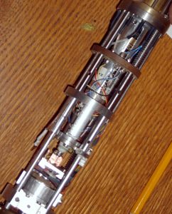 Cryogenic STM head, side view